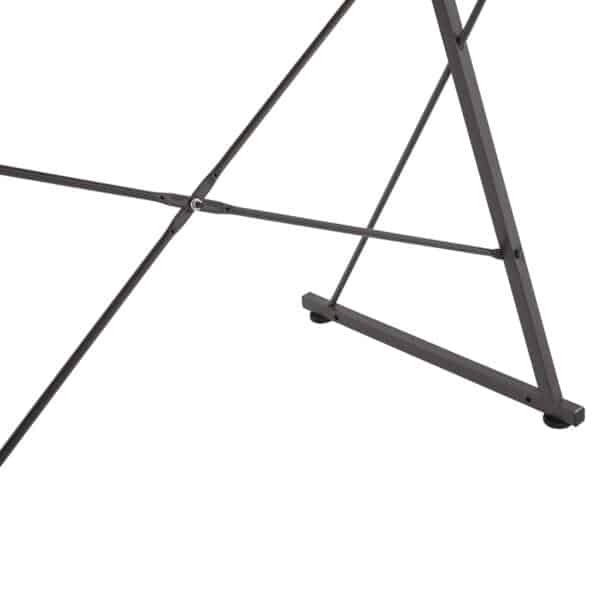 ΓΡΑΦΕΙΟ NOREX HM9317 ΜΕΤΑΛΛΙΚΟ ΜΑΥΡΟ ΜΕ MDF ΕΠΙΦΑΝΕΙΑ ΣΕ ΟΑΚ 116X48X89,5Υεκ. - Image 7