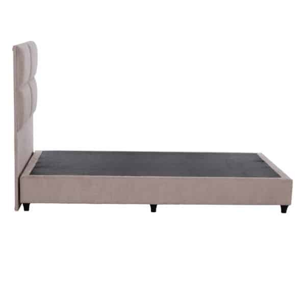 ΚΡΕΒΑΤΙ HMIΔΙΠΛΟ MILO ΑΠΟ ΜΠΕΖ ΥΦΑΣΜΑ HM646.32 ΓΙΑ ΣΤΡΩΜΑ 120x200 εκ. - Image 5