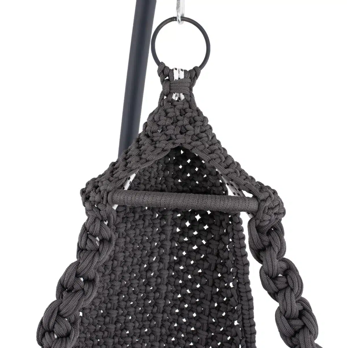 ΚΡΕΜΑΣΤΗ ΦΩΛΙΑ AUGUST ΜΑΚΡΑΜΕ-ΜΕΤΑΛΛΟ ΑΝΘΡΑΚΙ HM5922.10 123x113x145Υεκ. - Image 6