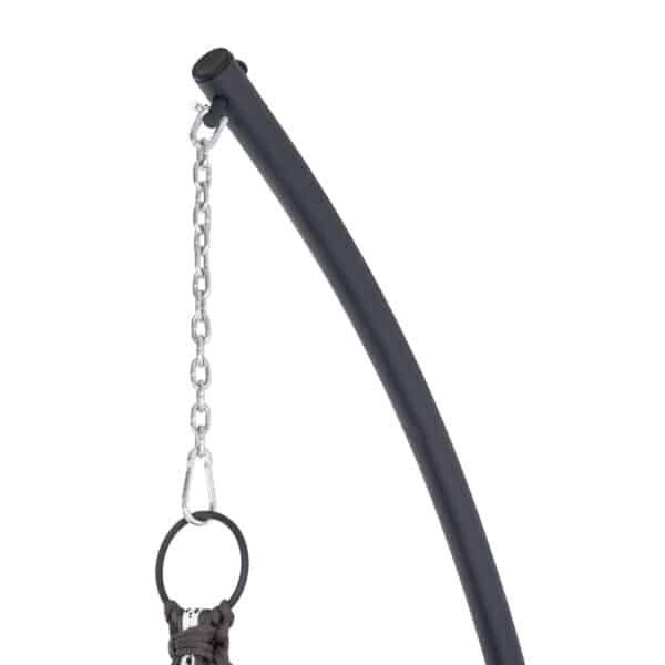 ΚΡΕΜΑΣΤΗ ΦΩΛΙΑ AUGUST ΜΑΚΡΑΜΕ-ΜΕΤΑΛΛΟ ΑΝΘΡΑΚΙ HM5922.10 123x113x145Υεκ. - Image 7