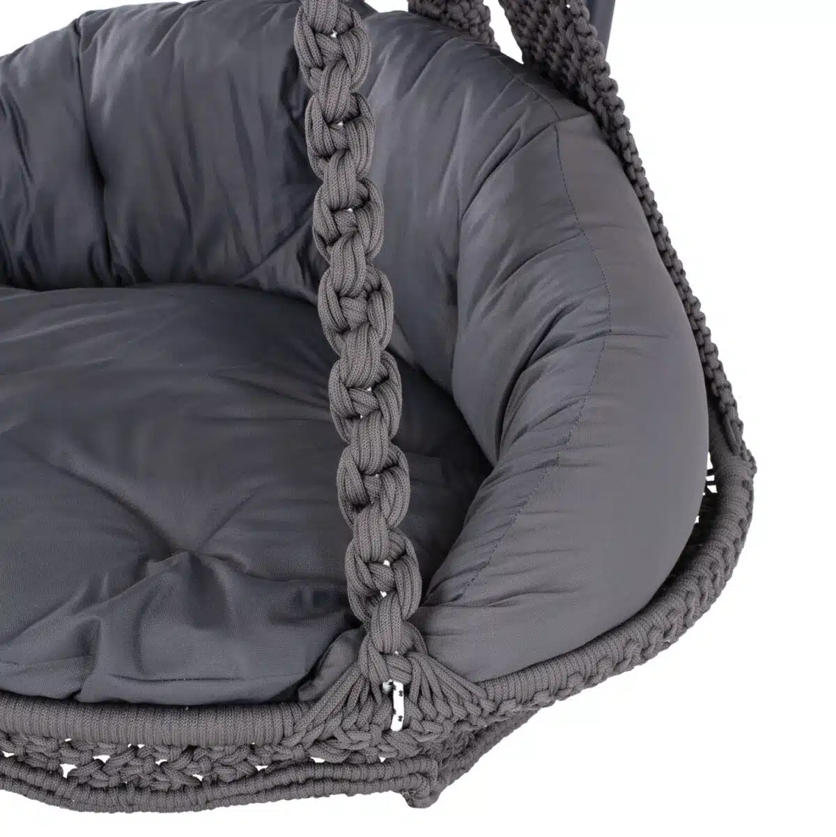 ΚΡΕΜΑΣΤΗ ΦΩΛΙΑ AUGUST ΜΑΚΡΑΜΕ-ΜΕΤΑΛΛΟ ΑΝΘΡΑΚΙ HM5922.10 123x113x145Υεκ. - Image 8