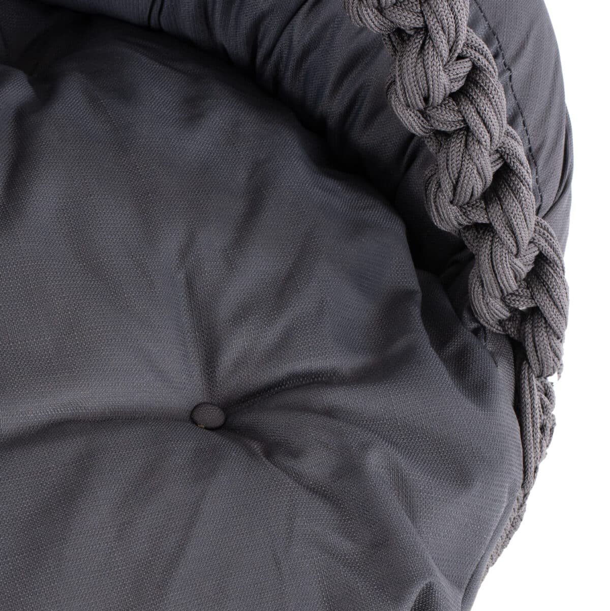 ΚΡΕΜΑΣΤΗ ΦΩΛΙΑ AUGUST ΜΑΚΡΑΜΕ-ΜΕΤΑΛΛΟ ΑΝΘΡΑΚΙ HM5922.10 123x113x145Υεκ. - Image 9