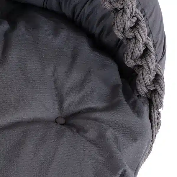 ΚΡΕΜΑΣΤΗ ΦΩΛΙΑ AUGUST ΜΑΚΡΑΜΕ-ΜΕΤΑΛΛΟ ΑΝΘΡΑΚΙ HM5922.10 123x113x145Υεκ. - Image 9