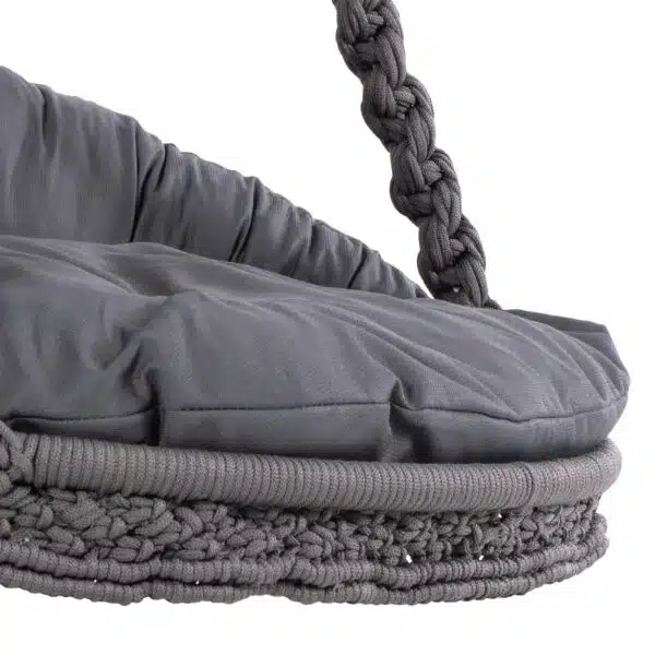 ΚΡΕΜΑΣΤΗ ΦΩΛΙΑ AUGUST ΜΑΚΡΑΜΕ-ΜΕΤΑΛΛΟ ΑΝΘΡΑΚΙ HM5922.10 123x113x145Υεκ. - Image 10