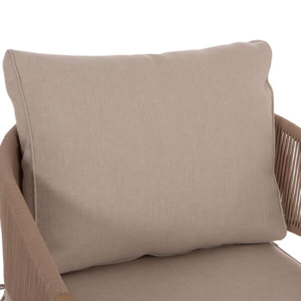 ΣΕΤ ΣΑΛΟΝΙ ΕΞ.ΧΩΡΟΥ 4ΤΜΧ KANU HM6416 ΞΥΛΟ ΑΚΑΚΙΑΣ-ΜΕΤΑΛΛΟ-ΣΧΟΙΝΙ -- ΜΠΕΖ - Image 8