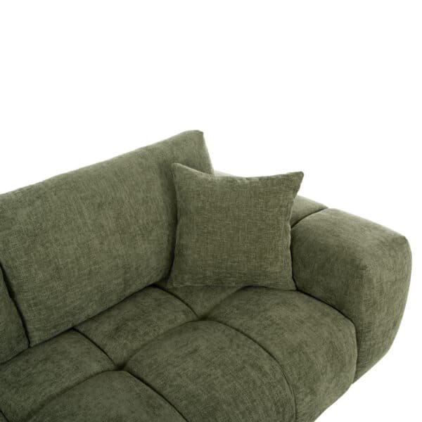 ΚΑΝΑΠΕΣ ΓΩΝΙΑ (ΑΡΙΣΤΕΡΗ) COVEN HM3266.14L ΠΡΑΣΙΝΟ ΥΦΑΣΜΑ 298x102-208x85Υεκ. - Image 7