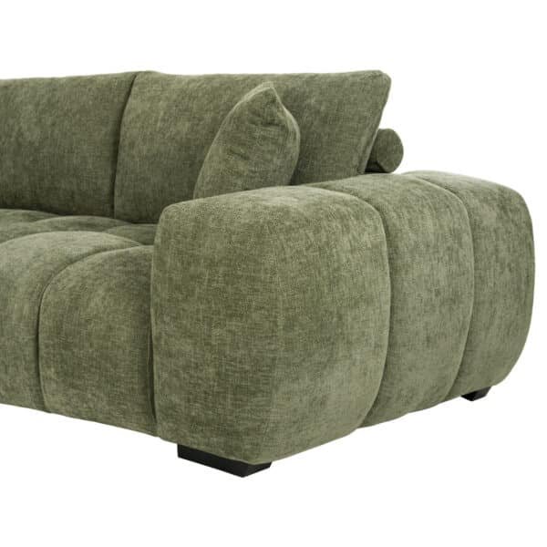 ΚΑΝΑΠΕΣ ΓΩΝΙΑ (ΑΡΙΣΤΕΡΗ) COVEN HM3266.14L ΠΡΑΣΙΝΟ ΥΦΑΣΜΑ 298x102-208x85Υεκ. - Image 10