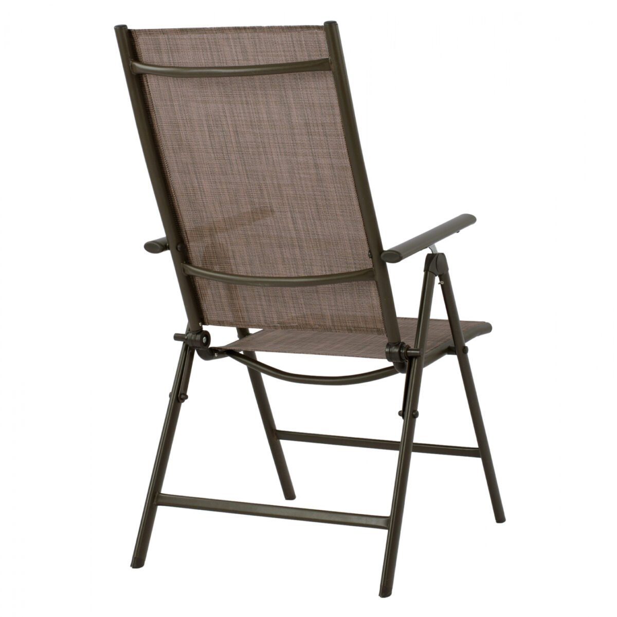 ΠΟΛΥΘΡΟΝΑ ZURI  7ΘΕΣΕΩΝ ΠΤΥΣ/ΝΗ ΜΕΤΑΛΛΙΚΗ ΚΑΦΕ ME ΚΑΦΕ TEXTILENE HM5700.02 55x70x103Υ εκ. - Image 4