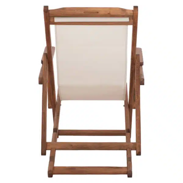 ΣΕΖΛΟΝΓΚ ΛΗΜΝΟΣ ΜΕ ΜΠΡΑΤΣΑ ΕΜΠ/ΣΜΟΣ ΚΑΡΥΔΙ ΜΕ PVC 2Χ1 ΕΚΡΟΥ HM11433.01 62,5x97x105εκ. - Image 8