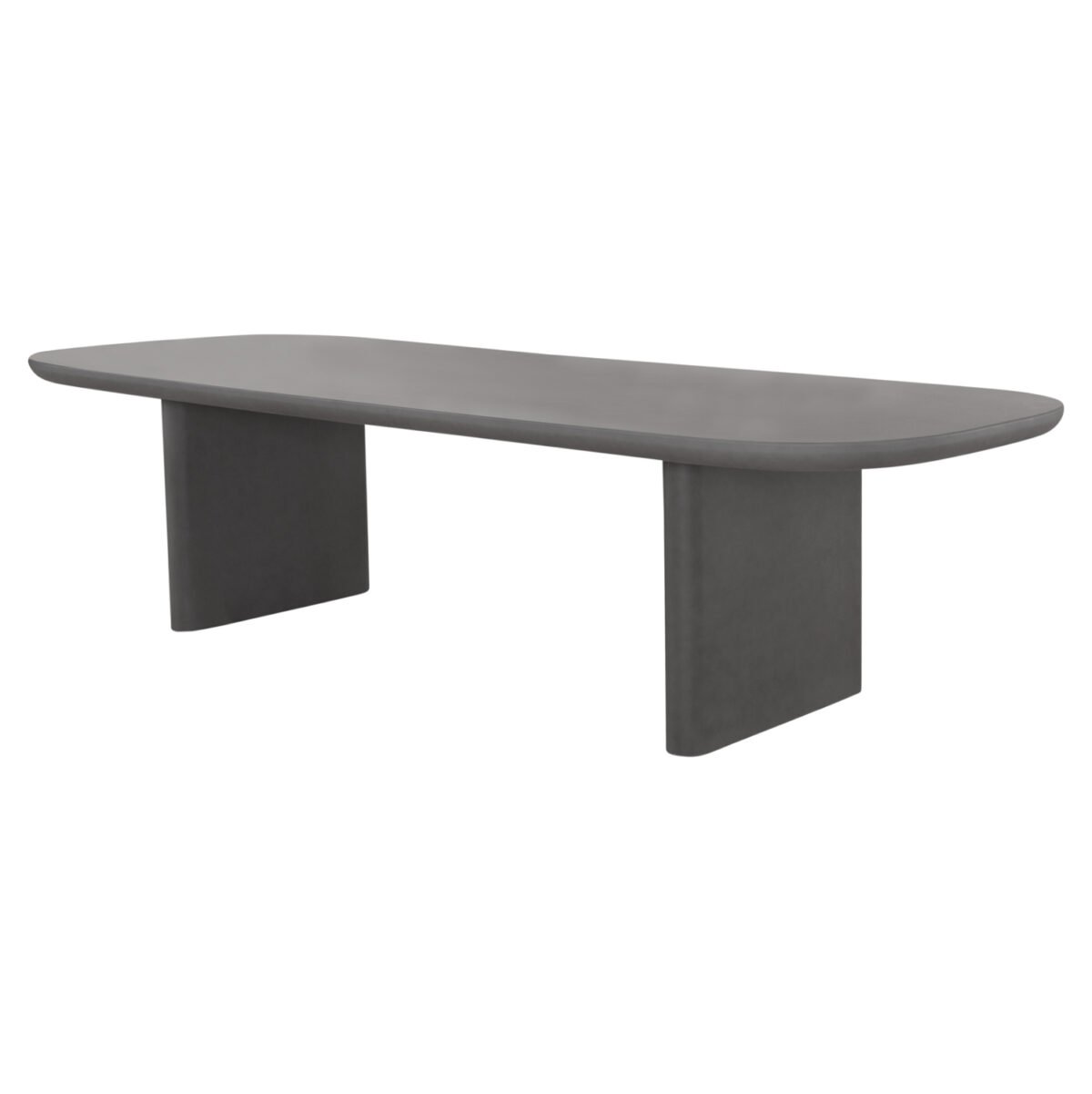 ΤΡΑΠΕΖΙ ΤΡΑΠΕΖΑΡΙΑΣ AZAMI HM6601.01 ΓΚΡΙ FIBER CEMENT 300x112x75Υεκ. - Image 4