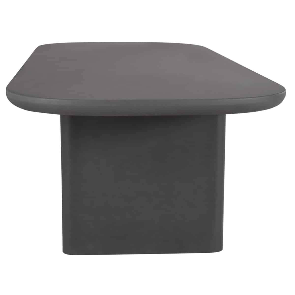 ΤΡΑΠΕΖΙ ΤΡΑΠΕΖΑΡΙΑΣ AZAMI HM6601.01 ΓΚΡΙ FIBER CEMENT 300x112x75Υεκ. - Image 5