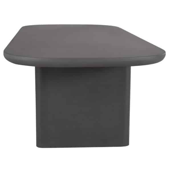 ΤΡΑΠΕΖΙ ΤΡΑΠΕΖΑΡΙΑΣ AZAMI HM6601.01 ΓΚΡΙ FIBER CEMENT 300x112x75Υεκ. - Image 5