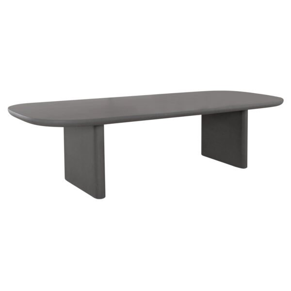 ΤΡΑΠΕΖΙ ΤΡΑΠΕΖΑΡΙΑΣ AZAMI HM6601.01 ΓΚΡΙ FIBER CEMENT 300x112x75Υεκ. - Image 6