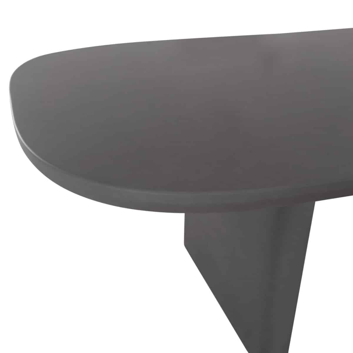 ΤΡΑΠΕΖΙ ΤΡΑΠΕΖΑΡΙΑΣ AZAMI HM6601.01 ΓΚΡΙ FIBER CEMENT 300x112x75Υεκ. - Image 8