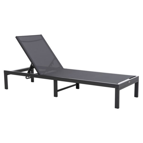 ΞΑΠΛΩΣΤΡΑ ΑΛΟΥΜΙΝΙΟΥ THATCHER HM5983.03 ΑΝΘΡΑΚΙ ΣΚΕΛΕΤΟΣ & TEXTILENE 196