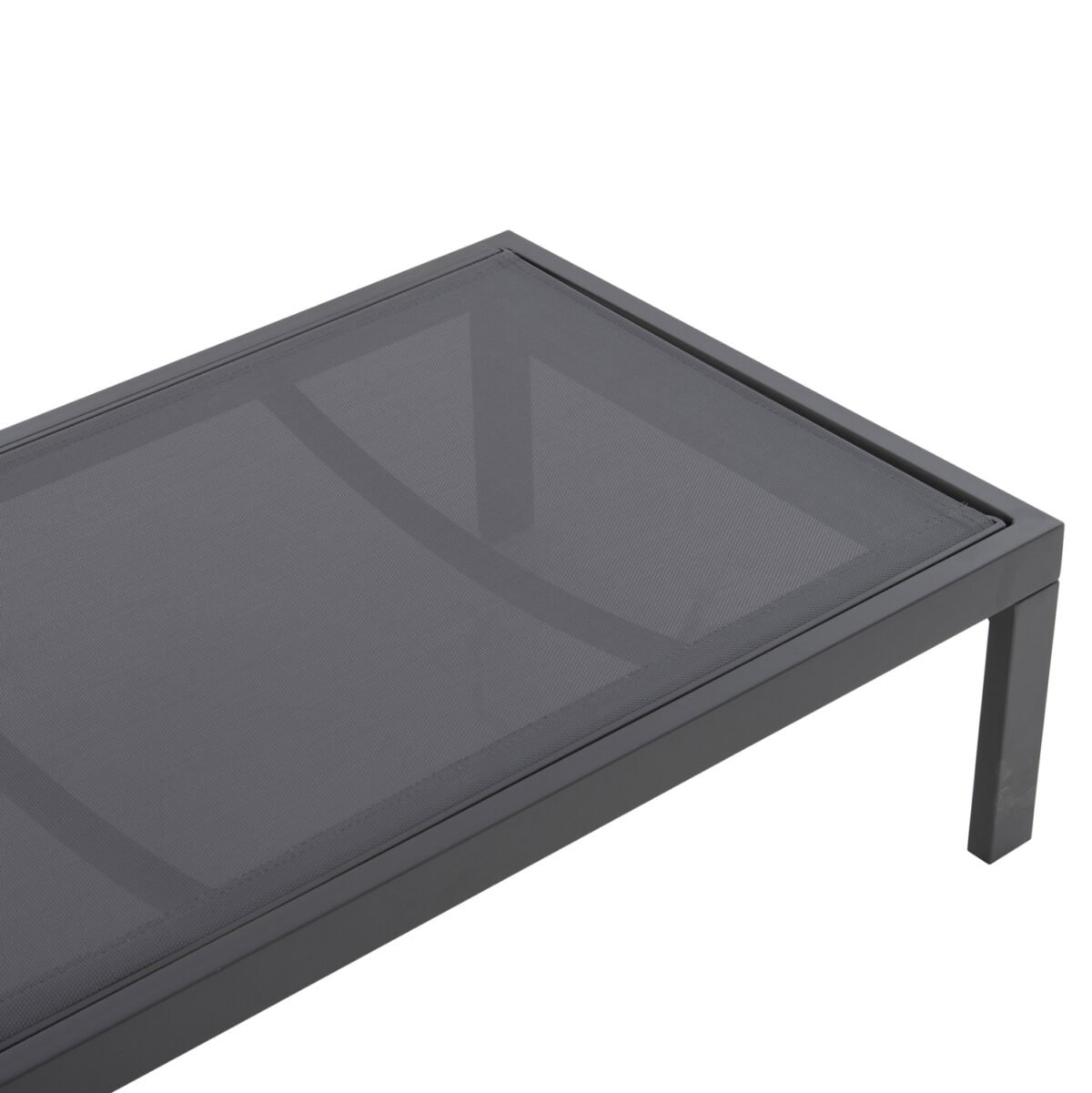 ΞΑΠΛΩΣΤΡΑ ΑΛΟΥΜΙΝΙΟΥ THATCHER HM5983.03 ΑΝΘΡΑΚΙ ΣΚΕΛΕΤΟΣ & TEXTILENE 196,5x64,5x92Υεκ - Image 9