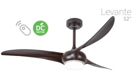 02-00151 ΑΝΕΜ/ΡΑΣ ΟΡΟΦΗΣ&ΤΗΛ.52" led18W LEVANTE - Image 1
