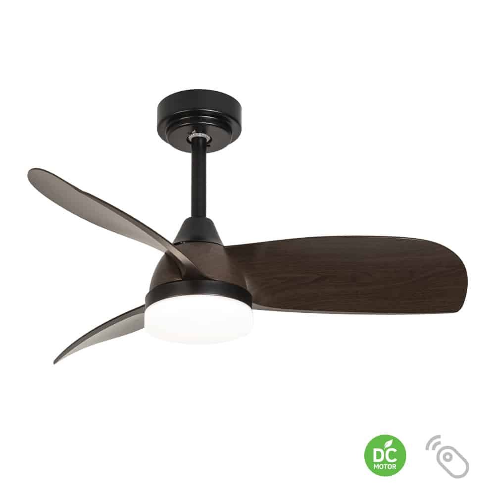 02-00320 ΑΝΕΜ/ΡΑΣ ΟΡΟΦΗς ΦΩς ΤΗΛ .36" WENGE/ΜΑΥΡΟ ODA - Image 1