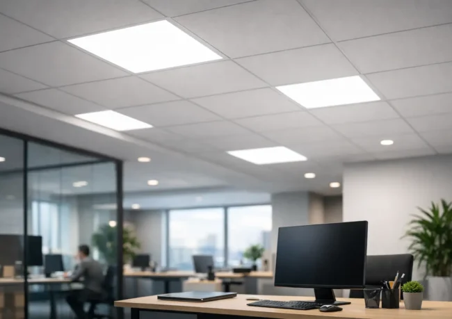 Πάνελ οροφής LED γραφείου - τι να διαλέξετε