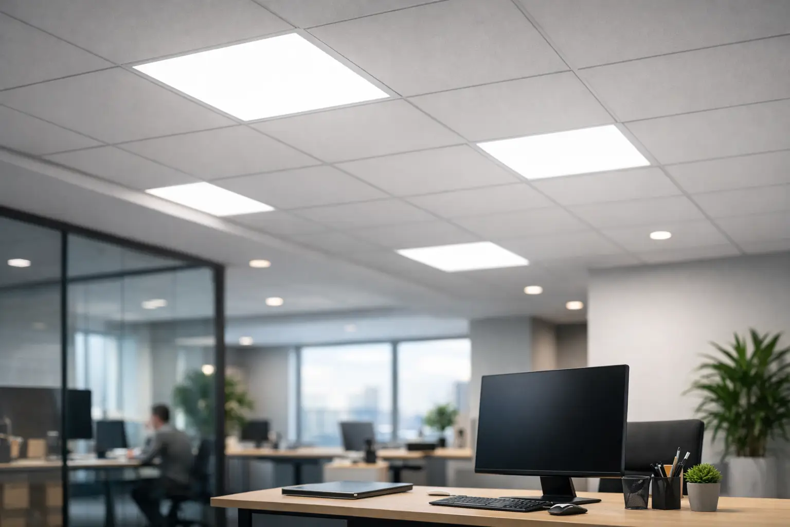 Πάνελ οροφής LED γραφείου - τι να διαλέξετε