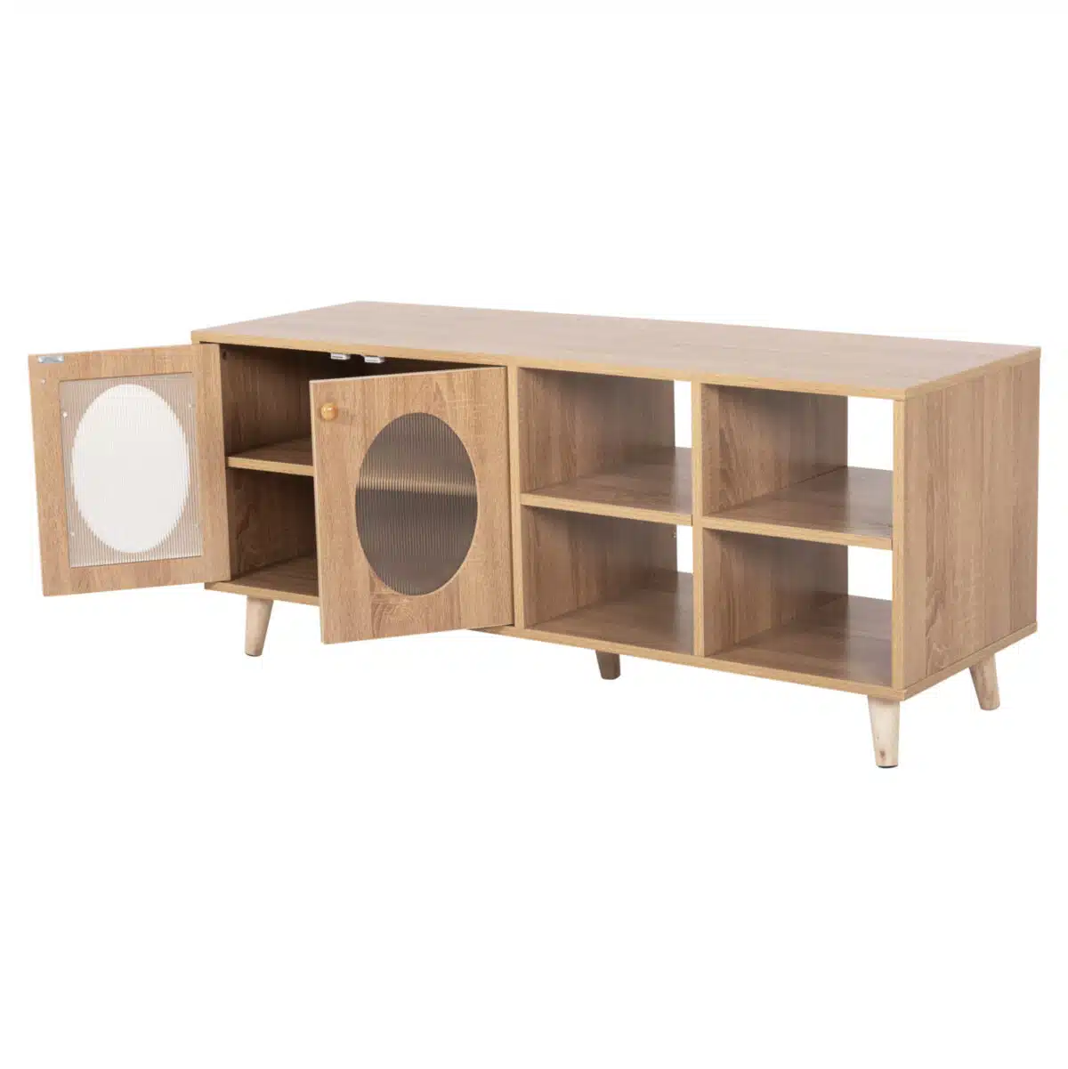 ΕΠΙΠΛΟ ΤΗΛΕΟΡΑΣΗΣ RILLION HM9879 ΜΕΛΑΜΙΝΗ ΣΕ SONAMA 120x40x50Yεκ - Image 6