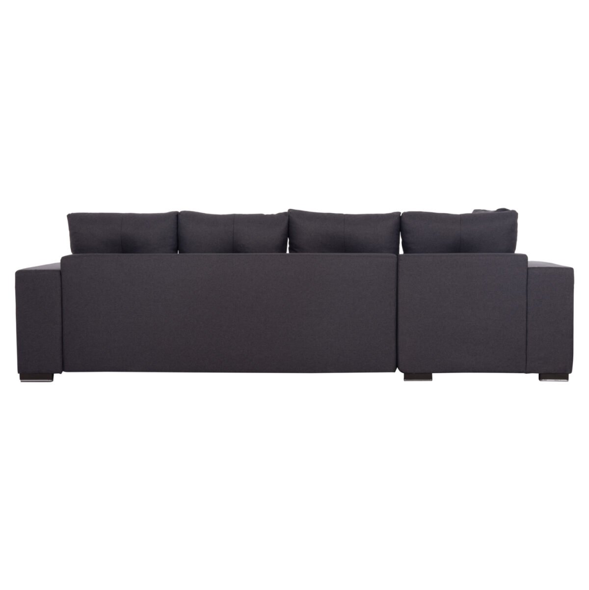 ΓΩΝΙΑΚΟΣ ΚΑΝΑΠΕΣ-ΚΡΕΒΑΤΙ ΜΕ ΑΠΟΘ.ΧΩΡΟ TRENDSTON HM3302.01L ΓΚΡΙ ΥΦΑΣΜΑ 298x177x95Υεκ - Image 6