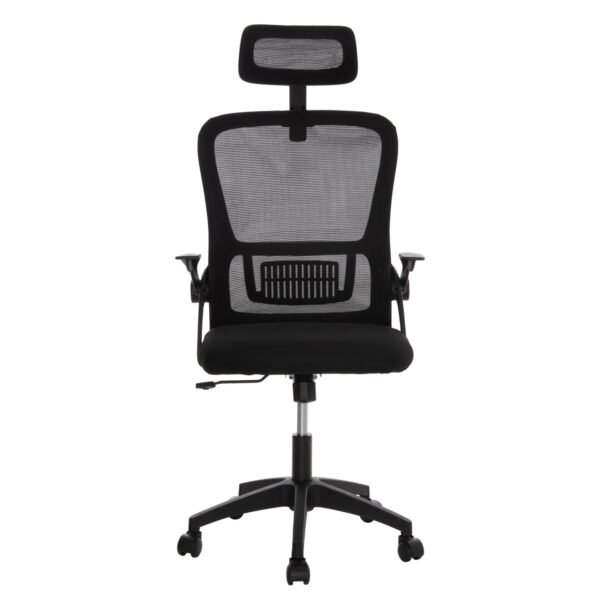 ΚΑΡΕΚΛΑ ΓΡΑΦΕΙΟΥ BLAZER HM1205.01 ΜΑΥΡΟ MESH-ΜΑΥΡΟΣ ΣΚΕΛΕΤΟΣ 60x58x110-130Υεκ. - Image 3