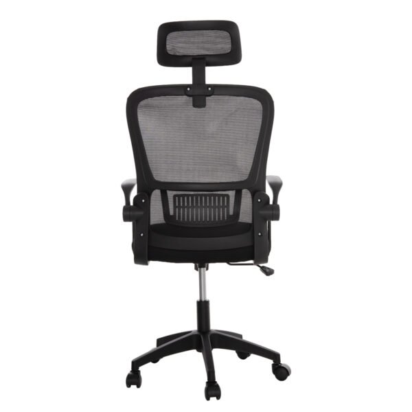 ΚΑΡΕΚΛΑ ΓΡΑΦΕΙΟΥ BLAZER HM1205.01 ΜΑΥΡΟ MESH-ΜΑΥΡΟΣ ΣΚΕΛΕΤΟΣ 60x58x110-130Υεκ. - Image 6
