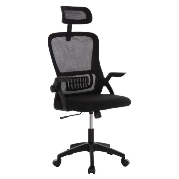 ΚΑΡΕΚΛΑ ΓΡΑΦΕΙΟΥ BLAZER HM1205.01 ΜΑΥΡΟ MESH-ΜΑΥΡΟΣ ΣΚΕΛΕΤΟΣ 60x58x110-130Υεκ.