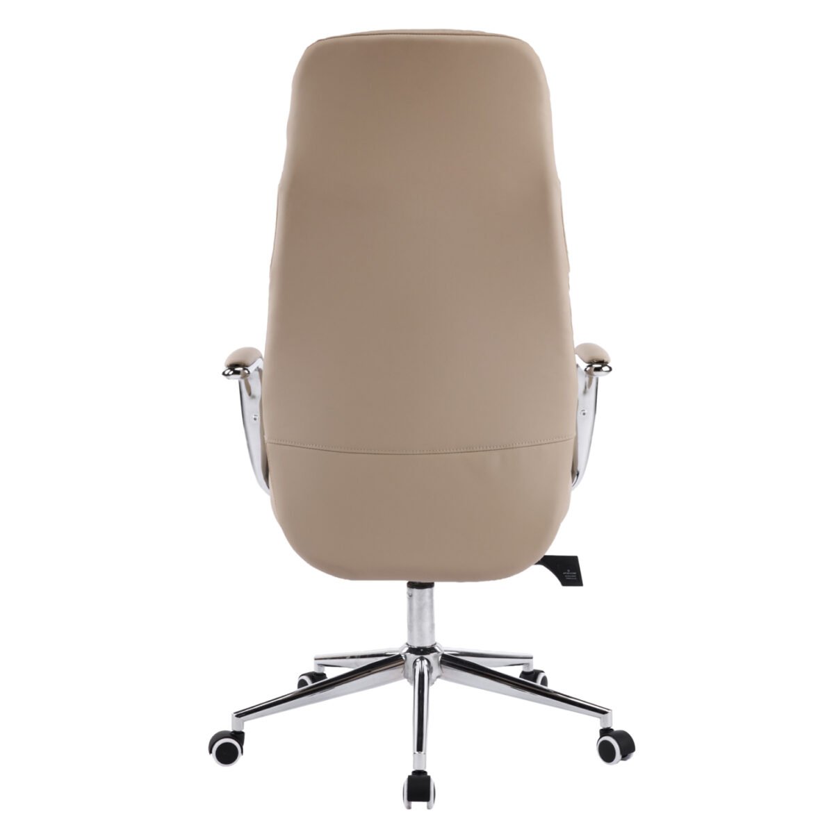 ΚΑΡΕΚΛΑ ΓΡΑΦΕΙΟΥ TEETER HM18355.02 ΜΠΕΖ PU ΔΕΡΜΑ--ΒΑΣΗ ΧΡΩΜΙΟΥ 67x66x121Υεκ - Image 6