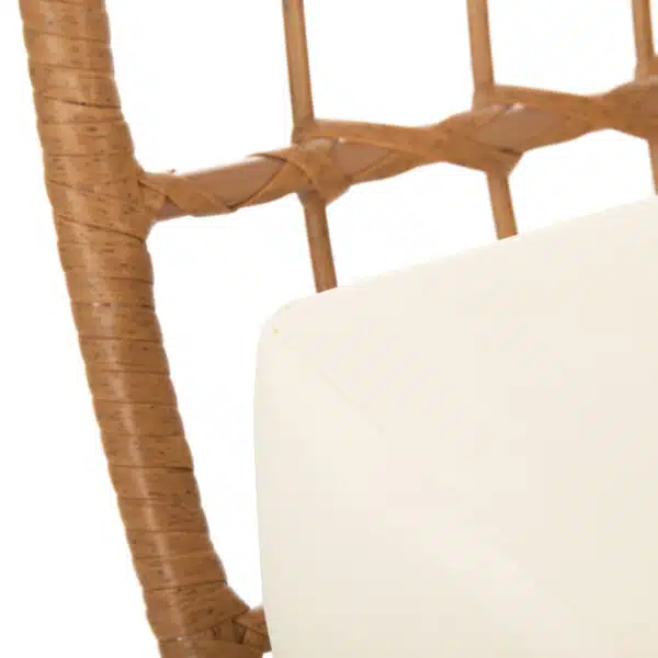 ΠΟΛΥΘΡΟΝΑ ΦΩΛΙΑ MIAMI 2 ΑΤΟΜΩΝ ΤΥΠΟΥ RATTAN HM5870.11 132.5x90x154Υεκ - Image 8