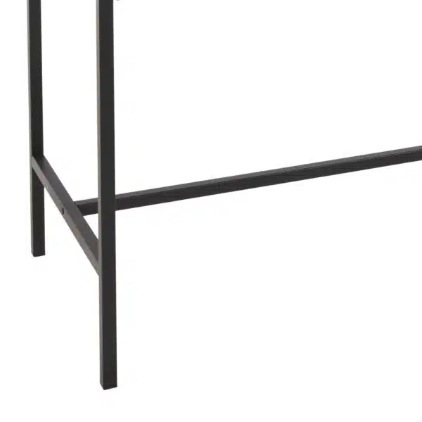 ΣΕΤ ΤΡΑΠΕΖΑΡΙΑ ΜΠΑΡ 5ΤΜΧ BOXY HM9882.01 ΜΑΥΡΟ ΜΕΤΑΛΛΟ-ΜΕΛΑΜΙΝΗ ΣΕ SONAMA - Image 7