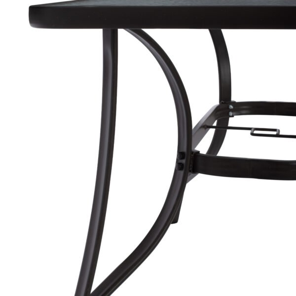 ΣΕΤ ΤΡΑΠΕΖΑΡΙΑΣ 5ΤΜΧ BRAVO HM10900.12--ΤΡΑΠΕΖΙ & 4 ΚΑΡΕΚΛΕΣ 120x70εκ -ΚΑΦΕ - Image 8