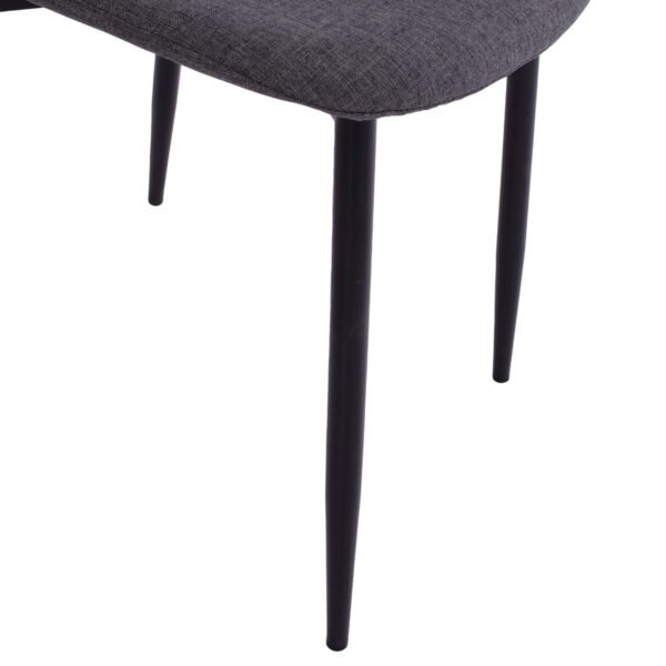 ΣΕΤ ΤΡΑΠΕΖΑΡΙΑΣ 5ΤΜΧ RAVEN HM21068.02 ΚΕΡΑΜΙΚΟ TOP ΜΑΥΡΟ ΜΑΡΜΑΡΟ--ΓΚΡΙ ΥΦΑΣΜΑ - Image 7