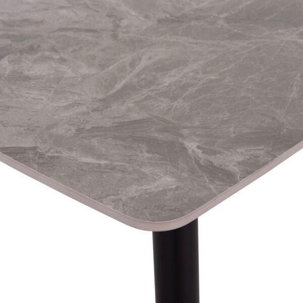 ΣΕΤ ΤΡΑΠΕΖΑΡΙΑΣ 5ΤΜΧ RAVEN HM21068.03 ΚΕΡΑΜΙΚΟ TOP ΓΚΡΙ ΜΑΡΜΑΡΟ--ΓΚΡΙ ΥΦΑΣΜΑ - Image 7