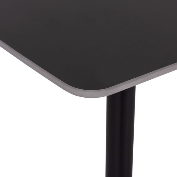 ΣΕΤ ΤΡΑΠΕΖΑΡΙΑΣ 5ΤΜΧ RAVEN HM21072.02 ΚΕΡΑΜΙΚΟ TOP ΜΑΥΡΟ ΜΑΡΜΑΡΟ & 4 ΚΑΡΕΚΛΕΣ - Image 4