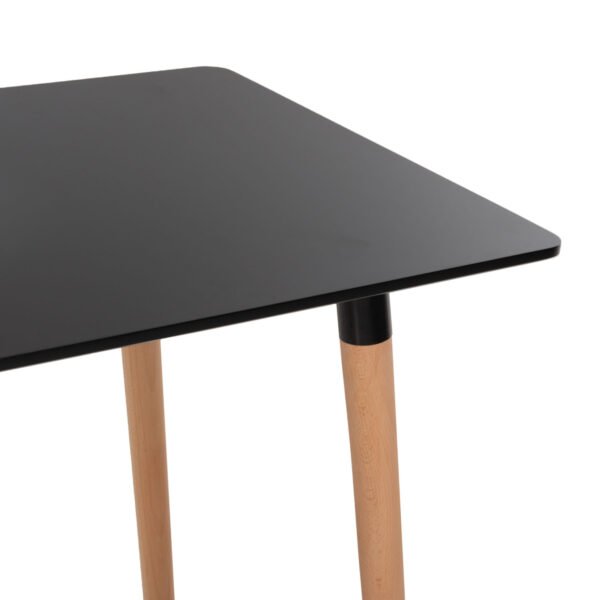 ΣΕΤ ΤΡΑΠΕΖΑΡΙΑΣ 5ΤΜΧ ARIADNE HM21174 MDF TOP & ΠΟΛΥΠΡΟΠΥΛΕΝΙΟ ΣΕ ΜΑΥΡΟ - Image 7