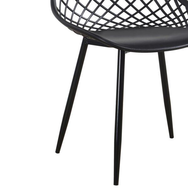 ΣΕΤ ΤΡΑΠΕΖΑΡΙΑΣ 5ΤΜΧ LIO HM21175 MDF TOP & ΠΟΛΥΠΡΟΠΥΛΕΝΙΟ ΣΕ ΜΑΥΡΟ - Image 6
