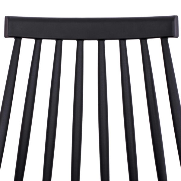 ΣΕΤ ΤΡΑΠΕΖΑΡΙΑΣ 5ΤΜΧ MINIMAL HM21178 MDF TOP ΣΕ ΜΑΥΡΟ-ΣΚΕΛΕΤΟΣ ΣΕ ΦΥΣΙΚΟ ΞΥΛΟΥ - Image 5