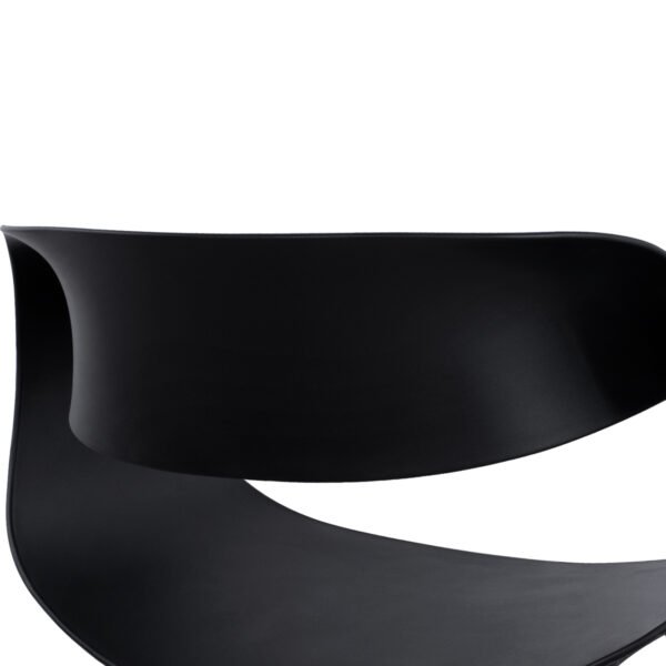 ΣΕΤ ΤΡΑΠΕΖΑΡΙΑΣ 5ΤΜΧ MAGGIE HM21187 MDF TOP & ΠΟΛΥΠΡΟΠΥΛΕΝΙΟ ΣΕ ΜΑΥΡΟ ΧΡΩΜΑ - Image 5