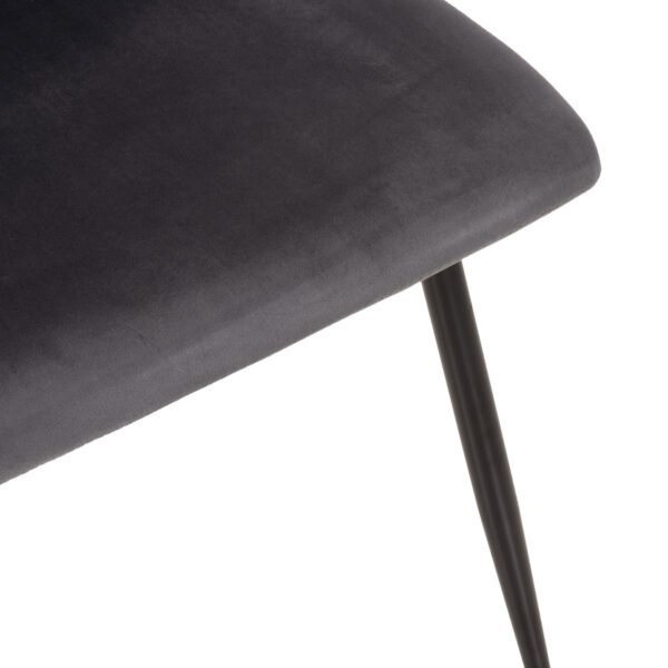 ΣΕΤ ΤΡΑΠΕΖΑΡΙΑΣ 5ΤΜΧ LATRELL HM21192 ΤΡΑΠΕΖΙ ΚΕΡΑΜΙΚΟ TOP-ΒΕΛΟΥΔΟ ΓΚΡΙ ΚΑΡΕΚΛΕΣ - Image 5