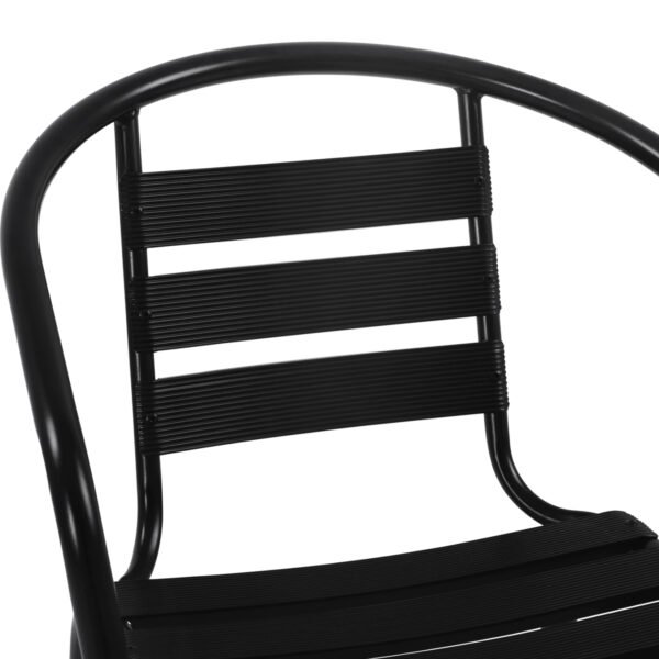 ΣΕΤ ΤΡΑΠΕΖΑΡΙΑΣ 5ΤΜΧ ADAM HM21220.03 ΚΑΡΕΚΛΕΣ ΜΕΤΑΛΛΙΚΕΣ & ΤΡΑΠΕΖΙ 110x60 ΜΑΥΡΟ - Image 5