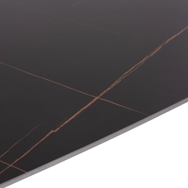 ΣΕΤ ΤΡΑΠΕΖΑΡΙΑΣ 5ΤΜΧ RAVEN HM21224.02 ΚΕΡΑΜΙΚΟ TOP ΜΑΥΡΟ ΜΑΡΜΑΡΟ--ΒΕΛΟΥΔΟ ΜΑΥΡΟ - Image 5