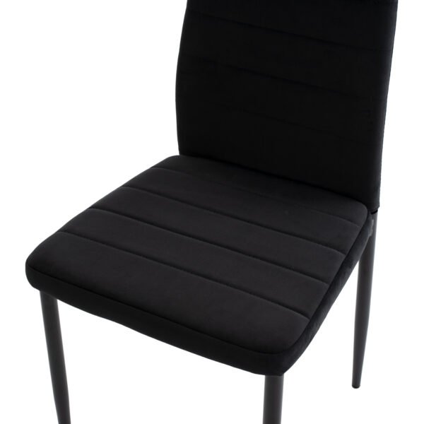 ΣΕΤ ΤΡΑΠΕΖΑΡΙΑΣ 5ΤΜΧ RAVEN HM21224.02 ΚΕΡΑΜΙΚΟ TOP ΜΑΥΡΟ ΜΑΡΜΑΡΟ--ΒΕΛΟΥΔΟ ΜΑΥΡΟ - Image 7