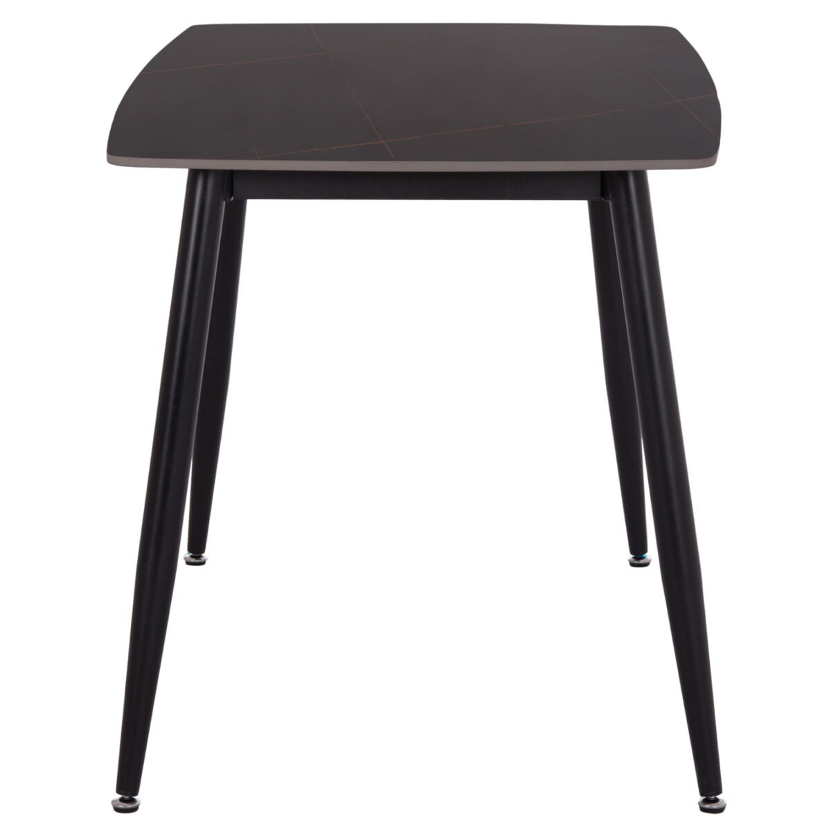 ΣΕΤ ΤΡΑΠΕΖΑΡΙΑΣ 5ΤΜΧ RAVEN HM21264.02 ΚΕΡΑΜΙΚΟ TOP ΜΑΥΡΟ ΜΑΡΜΑΡΟ--ΒΕΛΟΥΔΟ ΣΑΠΙΟ ΜΗΛΟ - Image 4