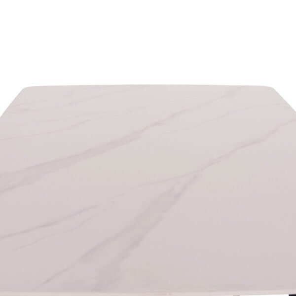 ΣΕΤ ΤΡΑΠΕΖΑΡΙΑΣ 5ΤΜΧ RAVEN HM21266.01 ΚΕΡΑΜΙΚΟ TOP ΛΕΥΚΟ ΜΑΡΜΑΡΟ--ΚΡΕΜ PU - Image 6