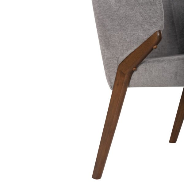 ΣΕΤ ΤΡΑΠΕΖΑΡΙΑΣ 7ΤΜΧ RINER HM21338 ΤΡΑΠΕΖΙ ΑΠΟ MDF--ΚΑΡΕΚΛΕΣ ΑΠΟ RUBBERWOOD & ΥΦΑΣΜΑ - Image 7