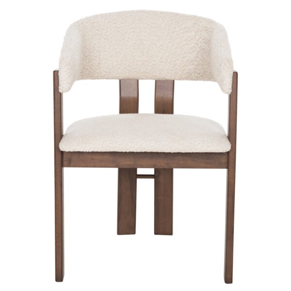 ΣΕΤ ΤΡΑΠΕΖΑΡΙΑΣ 7ΤΜΧ ZARRA HM21338.01 ΤΡΑΠΕΖΙ ΑΠΟ MDF--ΚΑΡΕΚΛΕΣ ΜΕ ΜΠΟΥΚΛΕ ΥΦΑΣΜΑ - Image 4