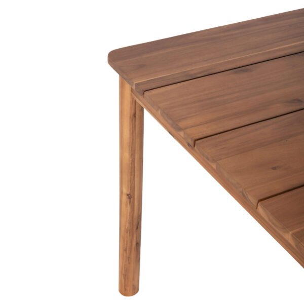 ΣΕΤ ΤΡΑΠΕΖΑΡΙΑΣ 9ΤΜΧ NAVANT HM21066.01 ΤΡΑΠΕΖΙ ΜΕ 8 ΚΑΡΕΚΛΕΣ ΞΥΛΟ ΑΚΑΚΙΑΣ-ΣΧΟΙΝΙ ΓΚΡΙ - Image 7