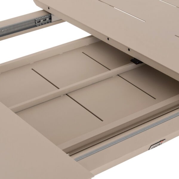 ΣΕΤ ΤΡΑΠΕΖΑΡΙΑΣ ΕΞ.ΧΩΡΟΥ 6 ΘΕΣΕΩΝ ELARA HM10726.05 ΜΠΕΖ ΑΛΟΥΜΙΝΙΟ-ΕΠΕΚΤΕΙΝΟΜΕΝΟ ΤΡΑΠΕΖΙ - Image 5